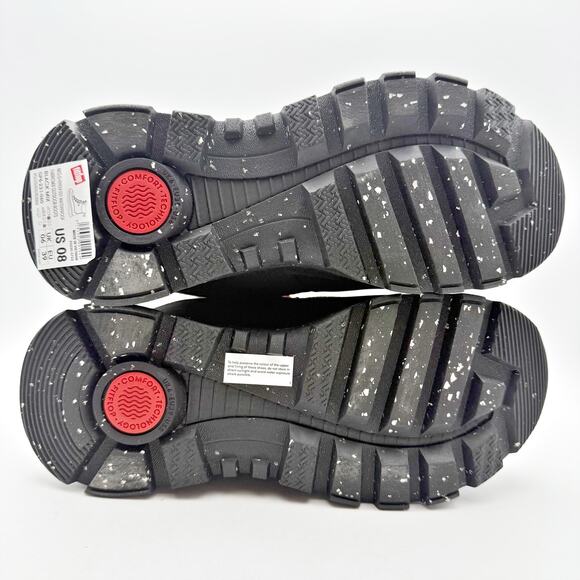 FitFlop Women NEO-D-HYKER E01 Walking Boot US 8 EU 39 White Black Waterproof NIB - Picture 11 of 14